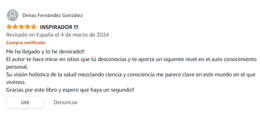 Dimas testimonio Amazon