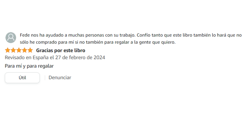 testimonio Amazon