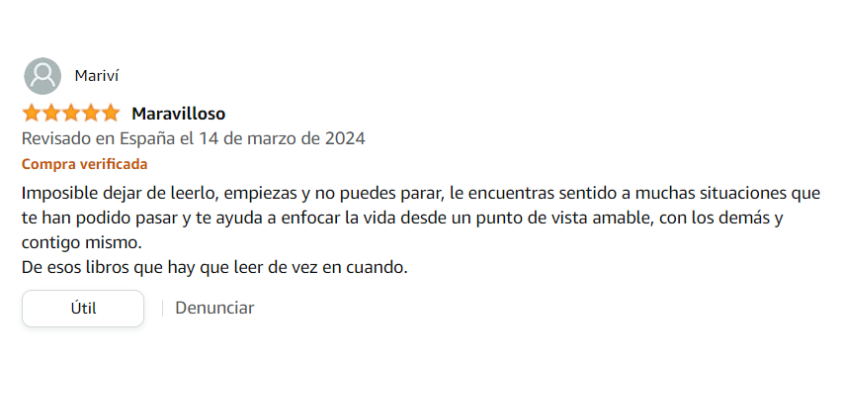 TESTIMONIO AMAZON MARIVI